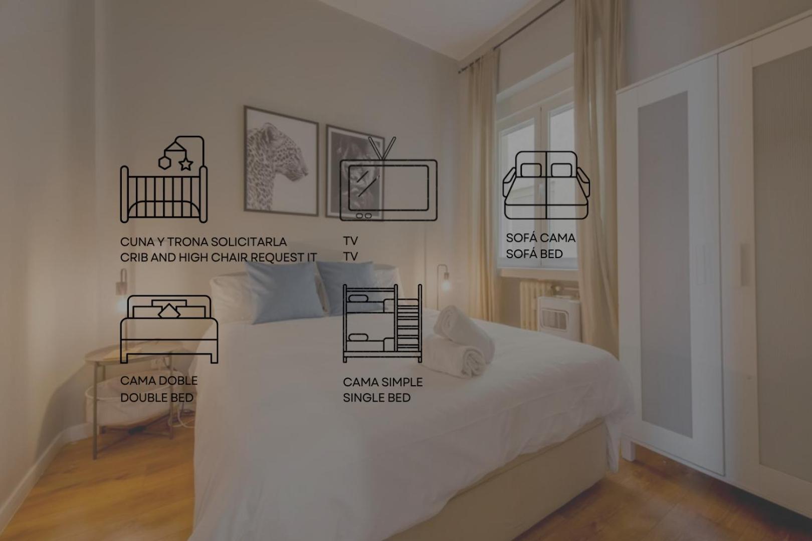 Excelente Piso De 3 Habitaciones En La Latina-Centro Madrid Buitenkant foto